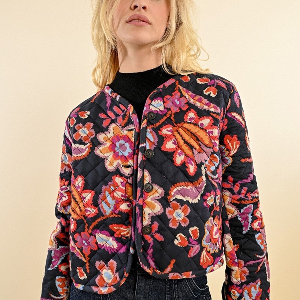 NWT Molly Bracken Quilted Jacket
